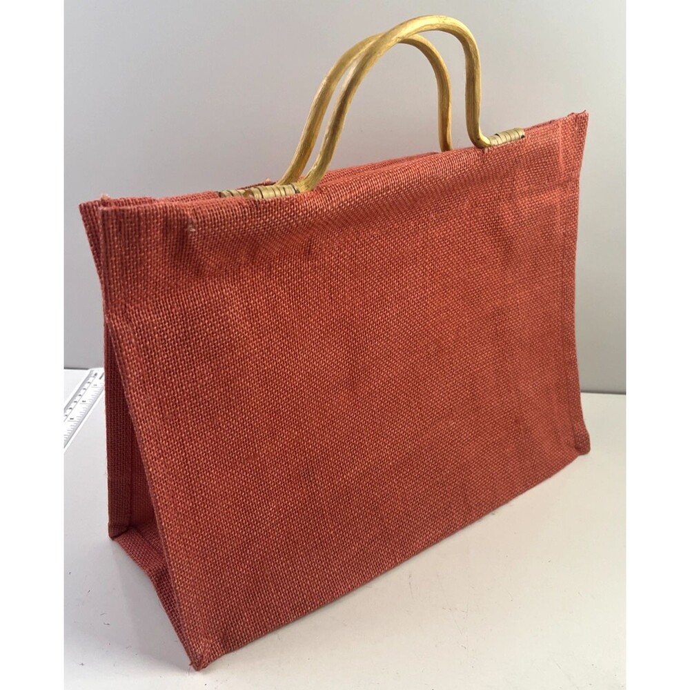 Beach Bag Burlap Tote Bag Small Natural Reusable Burlap.